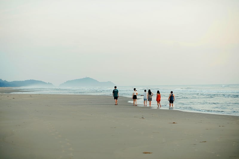 Friends exercising
